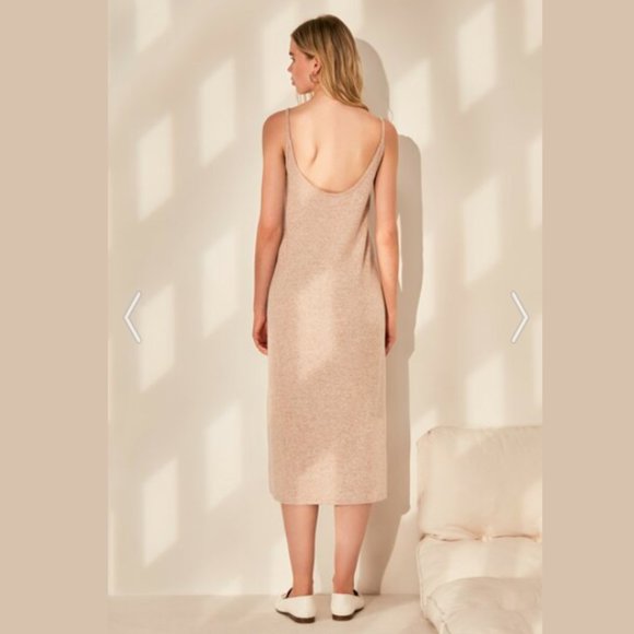 Comfort Beige Soft Knitted 2-Piece Set - Picture 4 of 12